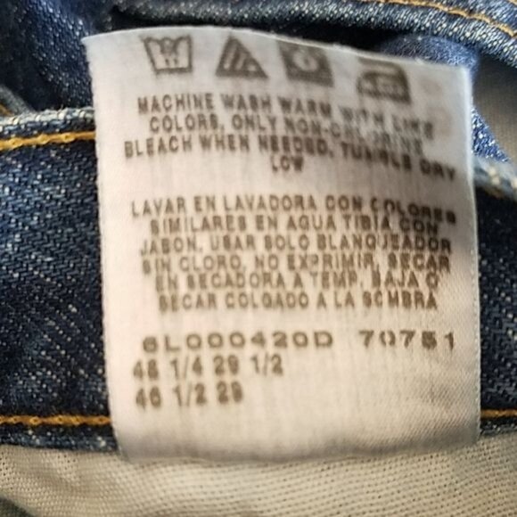 Jeans Lee Riders Straight Leg Denim Women's Woman's Plus Size 26 W Petite - Picture 8 of 11